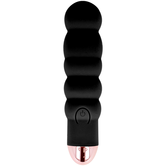 DOLCE VITA - OPLAADBARE VIBRATOR ZES ZWART 7 SNELHEDEN