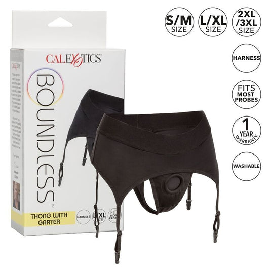 CALEXOTICS - BOUNDLESS STRING MET JARRETEL L/XL