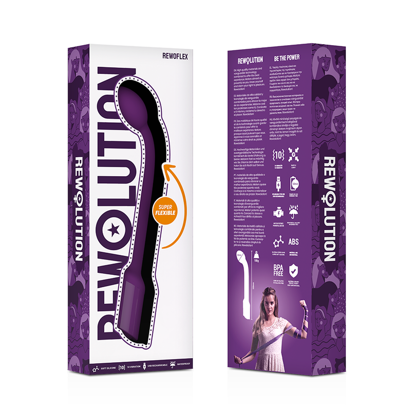 REWOLUTION - REWOFLEX FLEXIBELE G-PUNT STIMULATOR VIBRATOR