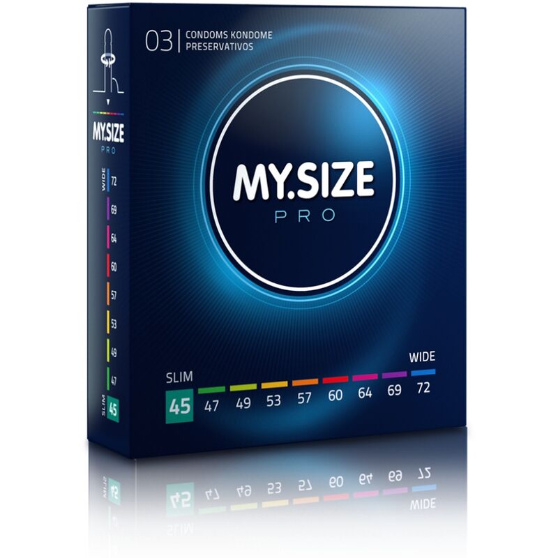 MY SIZE - PRO CONDOMS 45 MM 3 STUKS