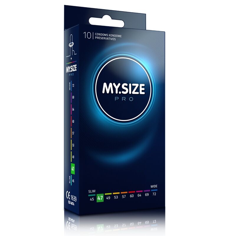 MY SIZE - PRO CONDOMS 47 MM 10 STUKS