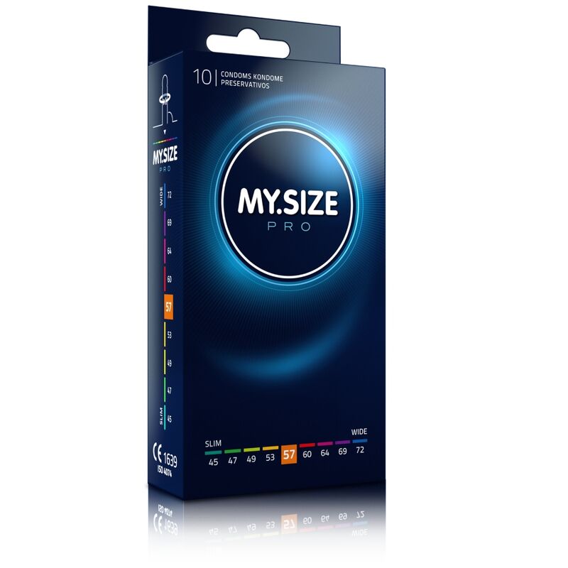 MY SIZE - PRO CONDOMS 57 MM 10 STUKS