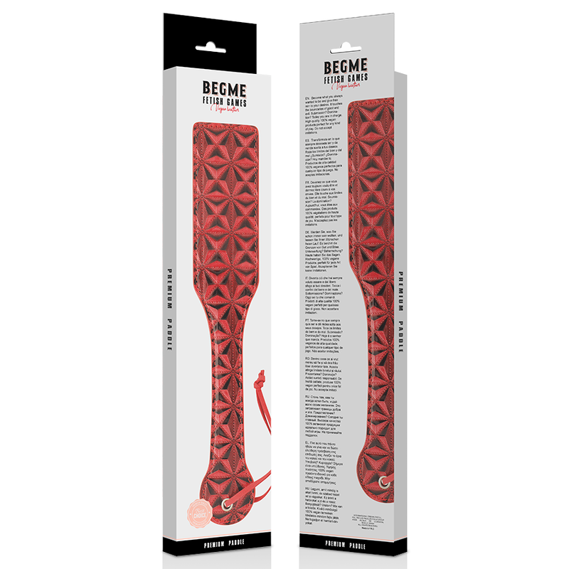 BEGME - RED EDITION VEGAN LEREN SCHOUDERTAS
