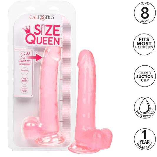 CALEXOTICS - SIZE QUEEN DILDO ROZE 20,3 CM