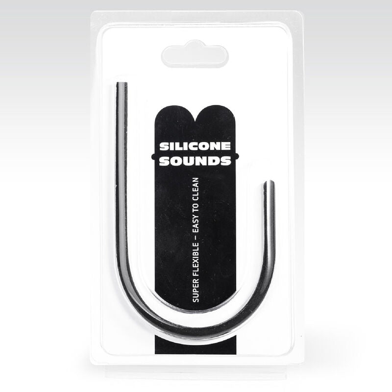 HELEMAAL ZWART - 6MM URINEBUISSONDE SILICONE