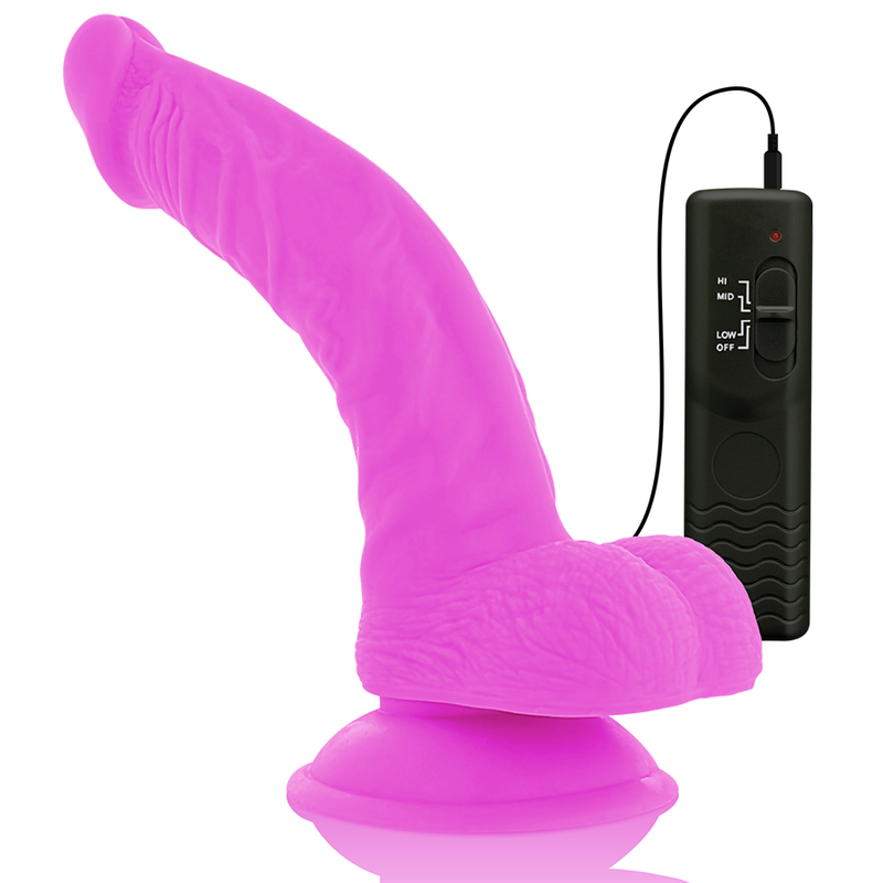 DIVERSIA - FLEXIBELE TRILLENDE DILDO PAARS 21.5 CM -O- 4.5 CM