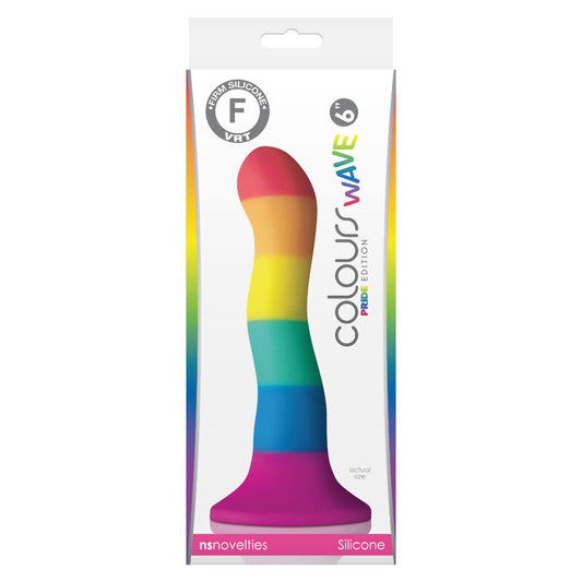 PRIDE - LGBT VLAG DILDO GOLVEND 17 CM