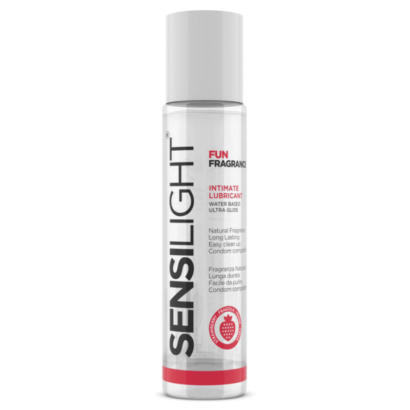 INTIMATELINE - SENSILIGHT GLIJMIDDEL OP WATERBASIS AARDBEI 60 ML