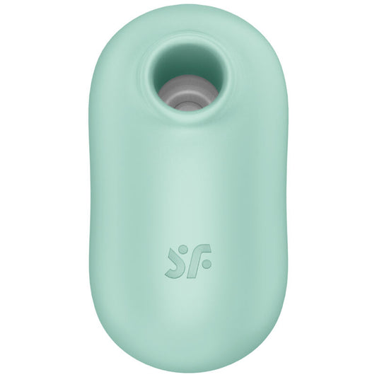 SATISFYER - PRO TO GO 2 DUBBELE STIMULATOR EN VIBRATOR GROEN