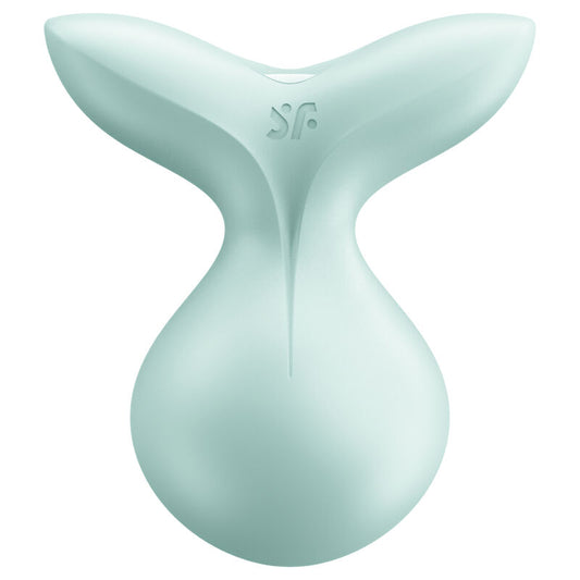 SATISFYER - VIVA LA VULVA 3 OPLEG-VIBRATOR GROEN
