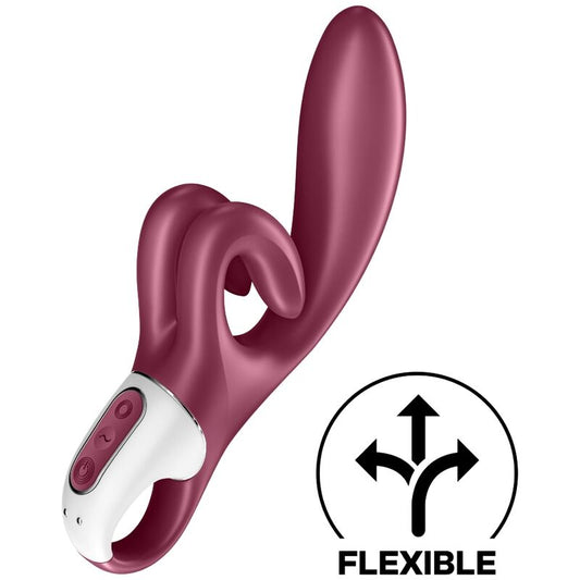SATISFYER - TOUCH ME KONIJN VIBRATOR ROOD