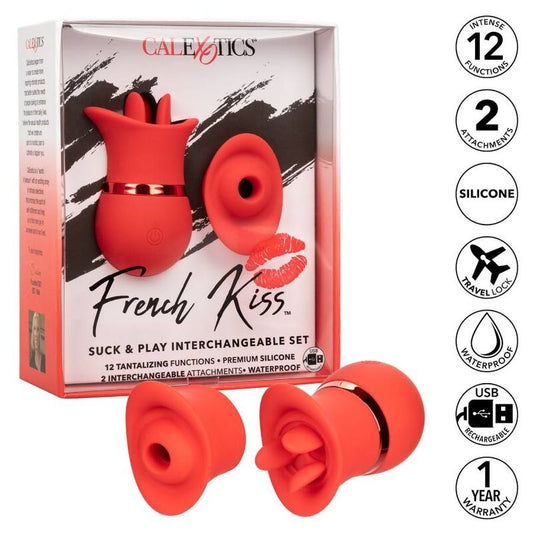 CALEXOTICS - FRENCH KISS ZUIG & SPEEL SET