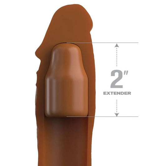 FANTASY X-TENSIONS - PIPEDREAMS SLEEVE 20,32 CM + 5,00 CM PLUG CARAMEL