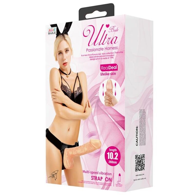 BAILE - ULTRA PASSIONEEL HARNAS 26 CM NATUURLIJK