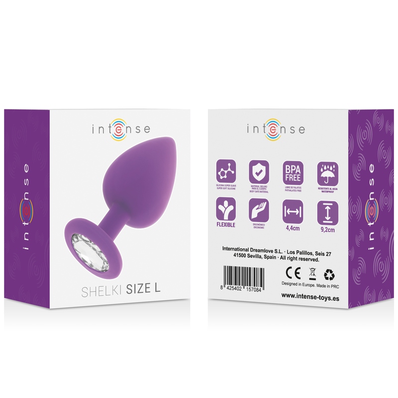 INTENS - SHELKI L PLUG ANAAL LILA