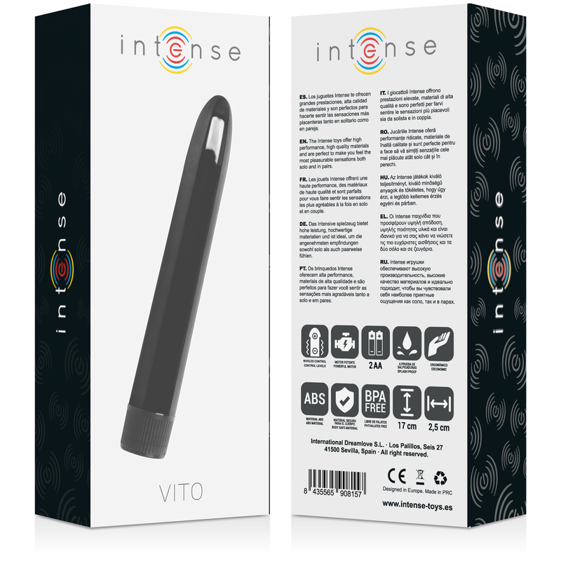 INTENSE - VITO ZWARTE VIBRATOR