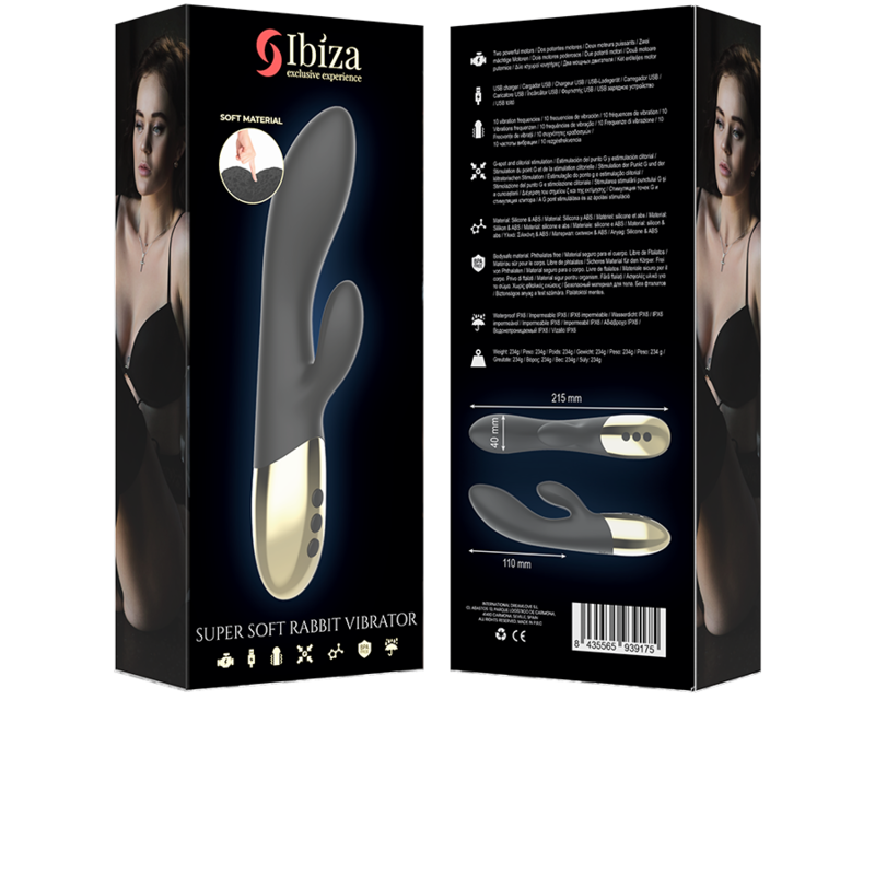 IBIZA - SUPERZACHTE KONIJNENVIBRATOR