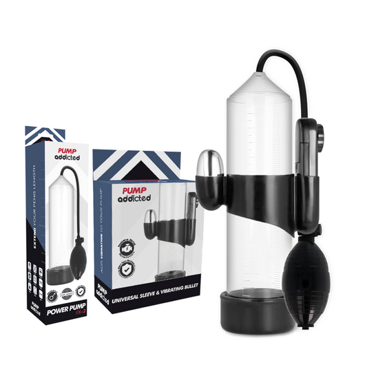 PUMP ADDICTED - RX3 TRANSPARANTE VIBRATOR