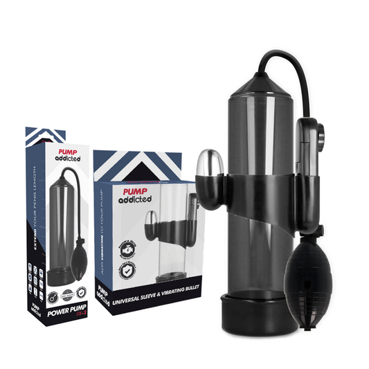 PUMP ADDICTED - RX3 ZWARTE VIBRATOR