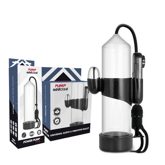 PUMP ADDICTED - RX5 TRANSPARANTE VIBRATOR