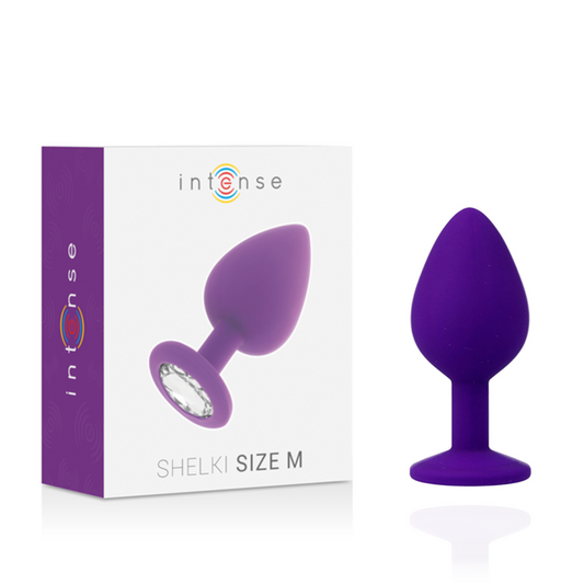 INTENSE - SHELKI M BUTTPLUG LILA