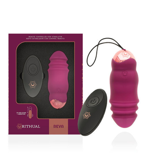 RITHUAL - REVA EGG AFSTANDSBEDIENING OMHOOG & OMLAAG SYSTEEM + TRILLING