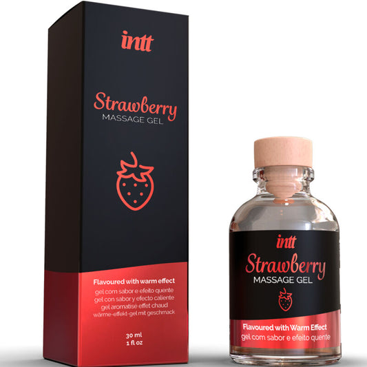 INTT MASSAGE & ORALE SEX - HOT EFFECT AARDBEISMASSAGEGEL