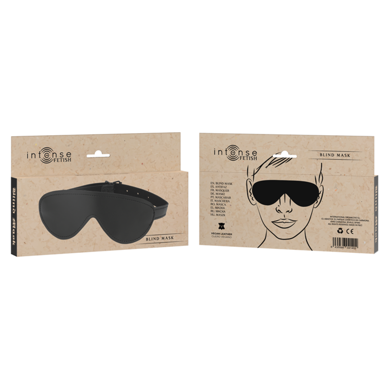 INTENS - FETISJ VEGAN BLIND MASKER