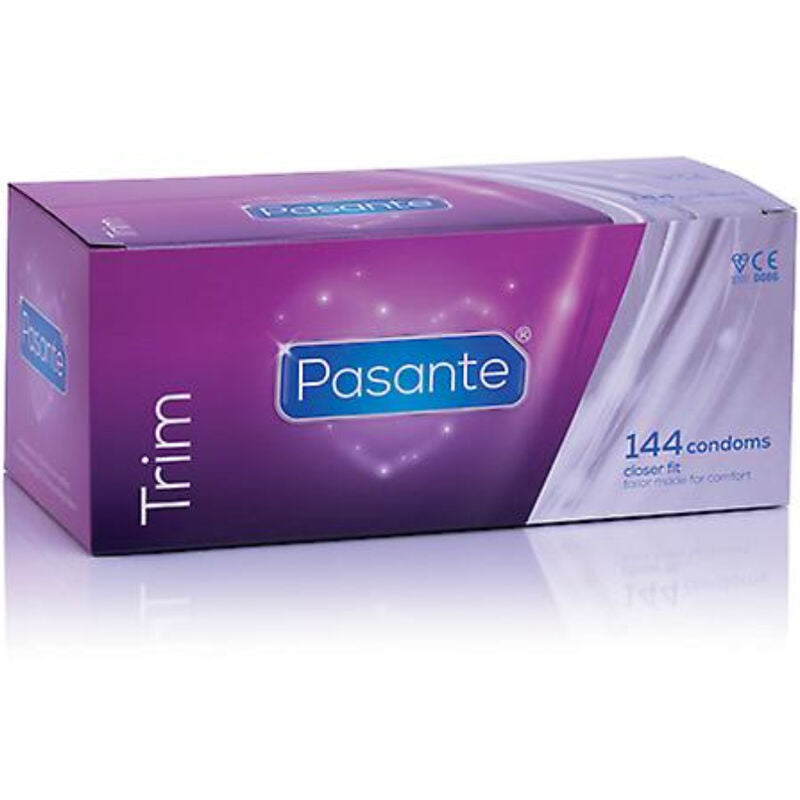 PASANTE - CONDOMS TRIM DICHTERE PASVORM DOOS 144 STUKS