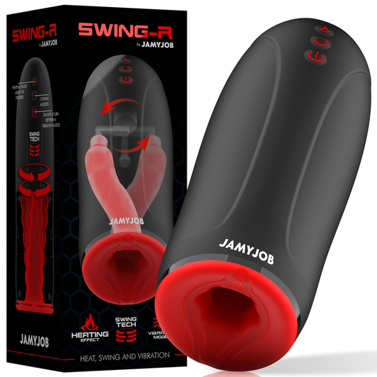 JAMYJOB - SWING-R VERWARMEND EFFECT, SWING TECH EN TRILLENDE MASTURBATOR