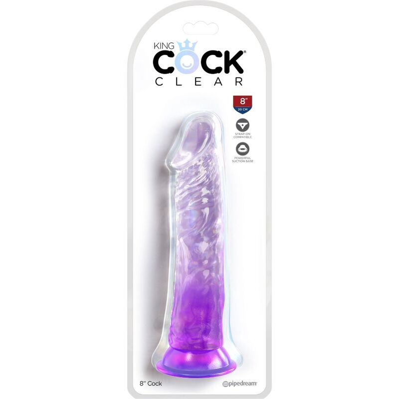 KING COCK - REALISTISCHE PENIS 19,7 CM PAARS