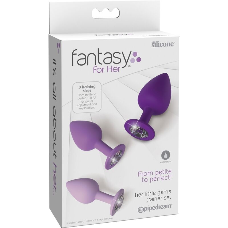 FANTASY FOR HER - VIOLET ANALE PLUG SET 3