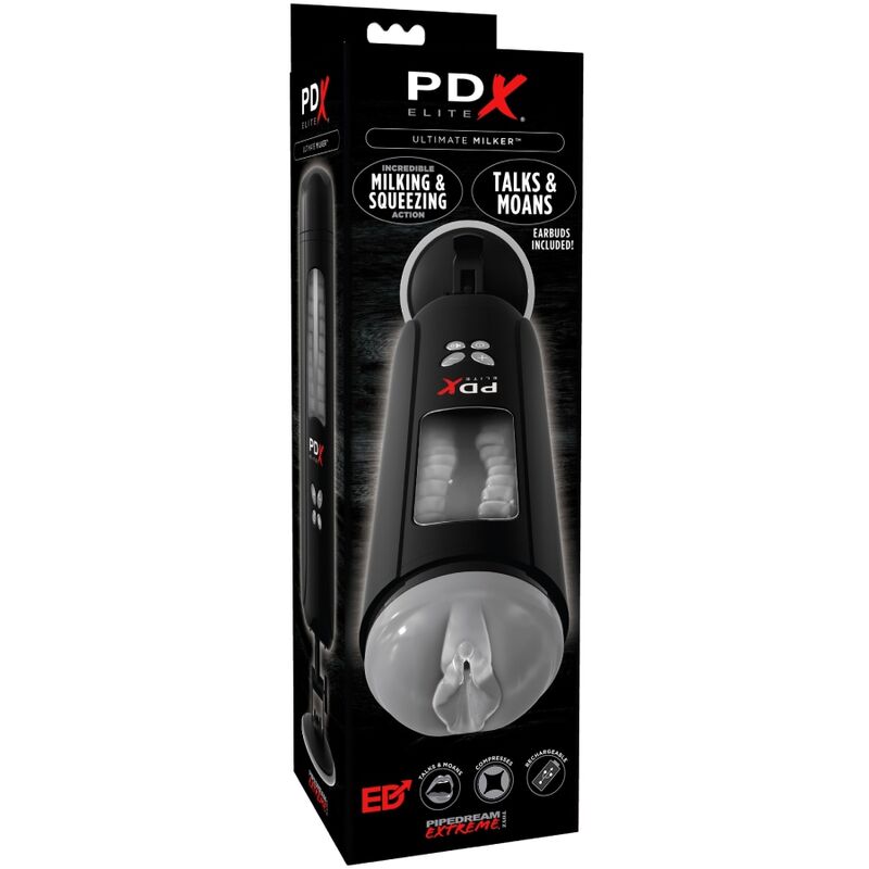 PDX ELITE - STROKER ULTIMATE MILKER MET STEMFUNCTIE