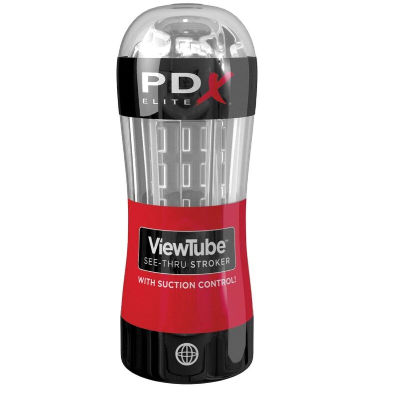 PDX ELITE - STROKER MASTURBATOR VIEWTUBE CONTROLE ZUIGING HELDER