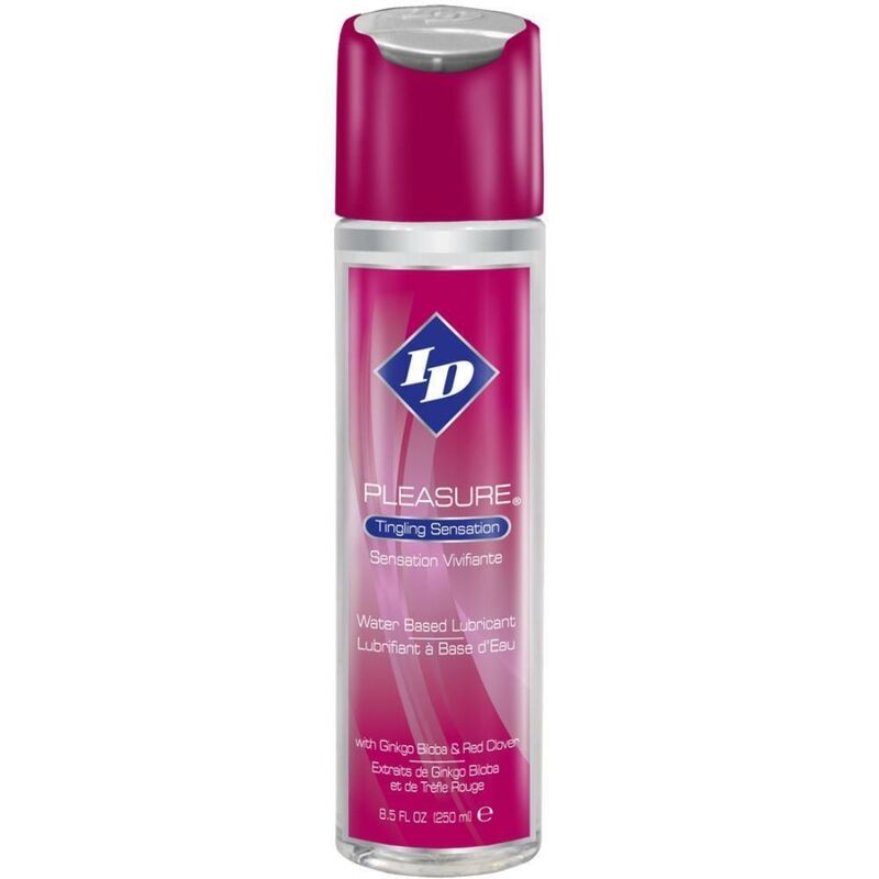 ID PLEASURE – PRIKKELEND GEVOEL GLIJMIDDEL OP WATERBASIS 250 ML