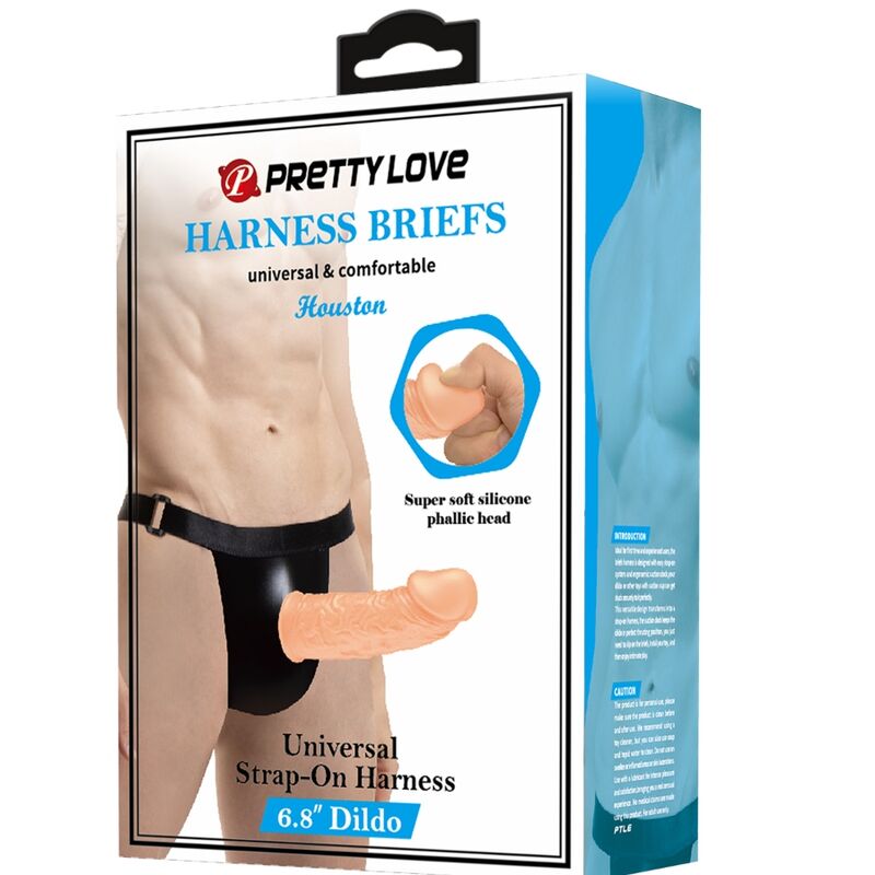 PRETTY LOVE - HARNNES SLIP MET INBEGREPEN DIDLO