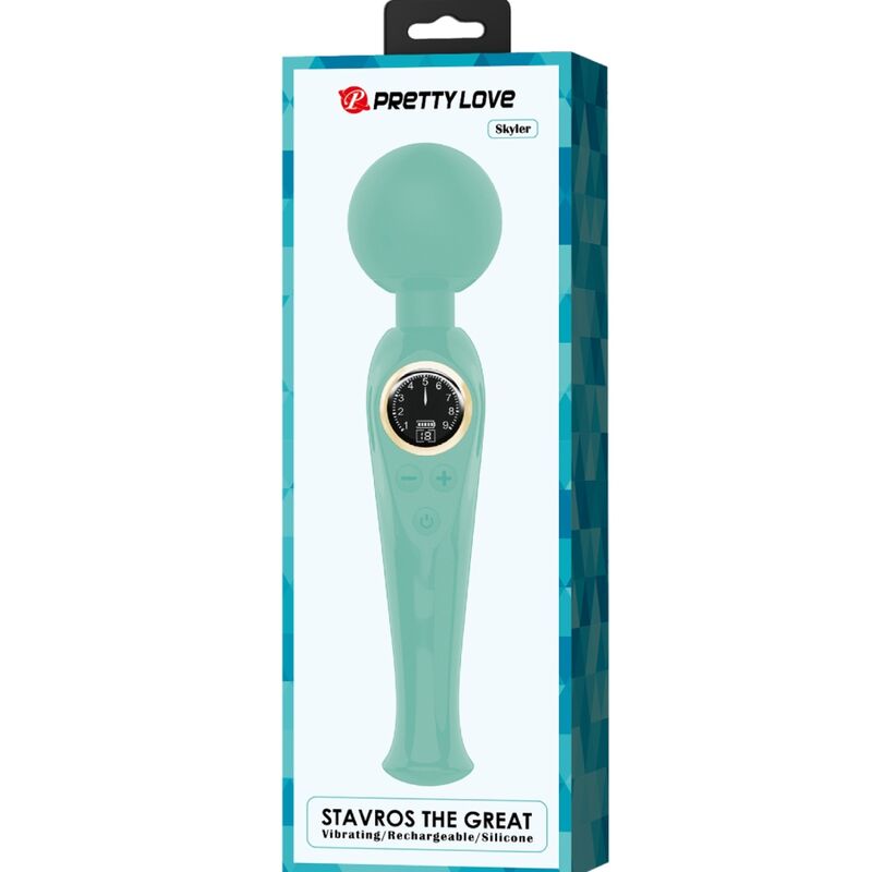 PRETTY LOVE - SKYLER GREEN Toverstaf Vibrator