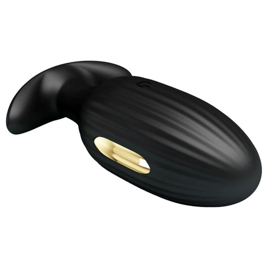 PRETTY LOVE - JEFFERSON ANALE PLUG ZWART MET APP-BEDIENING