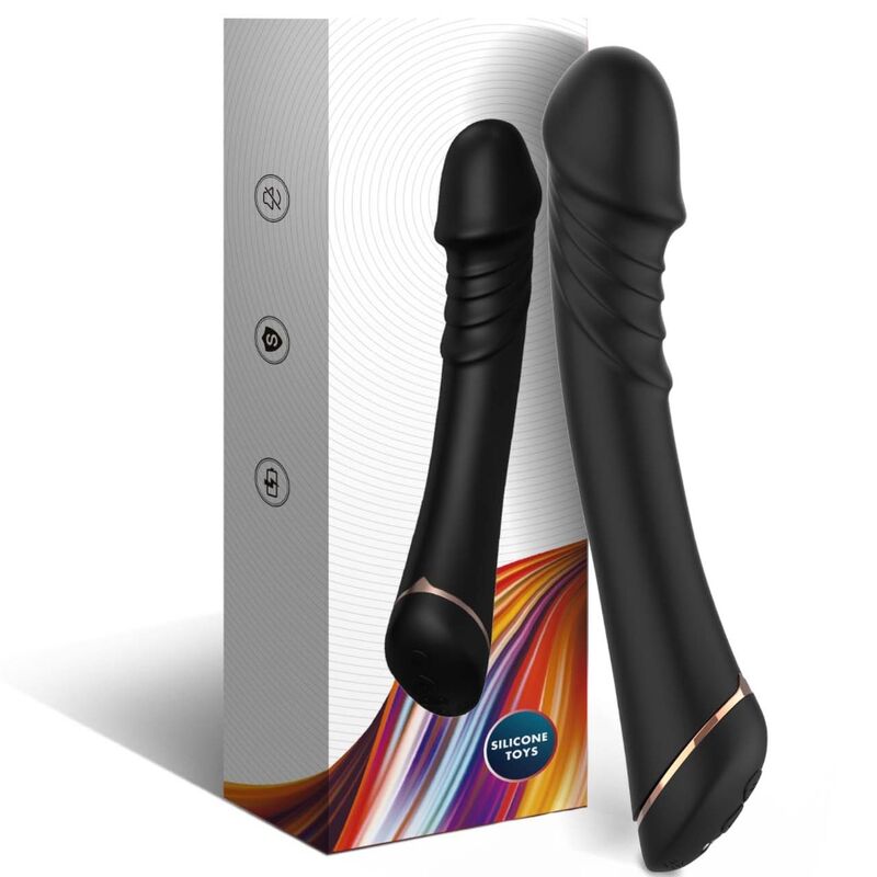 ARMONY - DILDO VIBRATOR SILICONEN ZWART