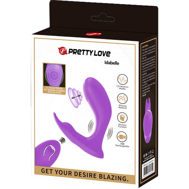PRETTY LOVE - IDABELLE TRILLING & PULSATIE AFSTANDSBEDIENING PAARS