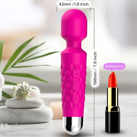 ARMONY - POSTMAN MASSAGER & VIBRATOR SUPER FLEXIBELE KOP FUCHSIA