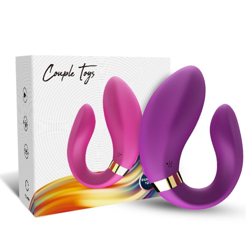 ARMONY - CRESCENT VIBRATOR VOOR KOPPELS AFSTANDSBEDIENING PAARS