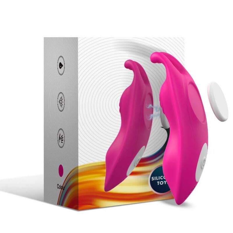 ARMONY - HONINGBIJ DRAAGBARE SLIPJE VIBRATOR G-SPOT AFSTANDSBEDIENING FUCHSIA