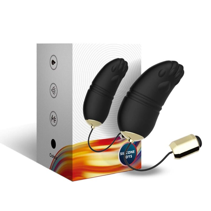 ARMONY - KITTY EGG VIBRATOR G-SPOT AFSTANDSBEDIENING ZWART