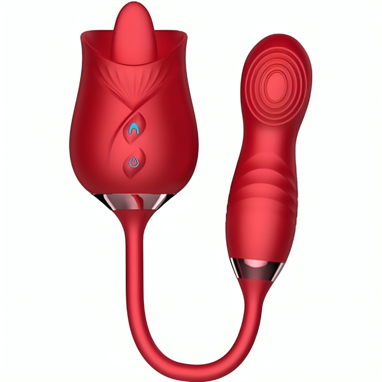 ARMONY - DELIGHT BLOEM VIBRATOR & BUMPING MET RODE TONG