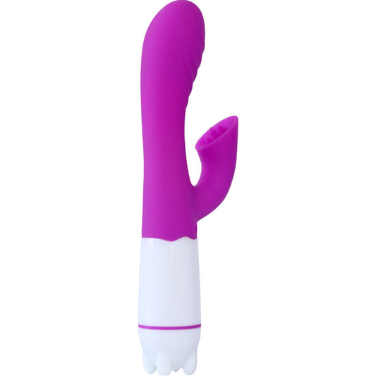 ARMONY - BLIJDE VIBRATOR & STIMULATOR MET PAARSE OPLAADBARE TONG