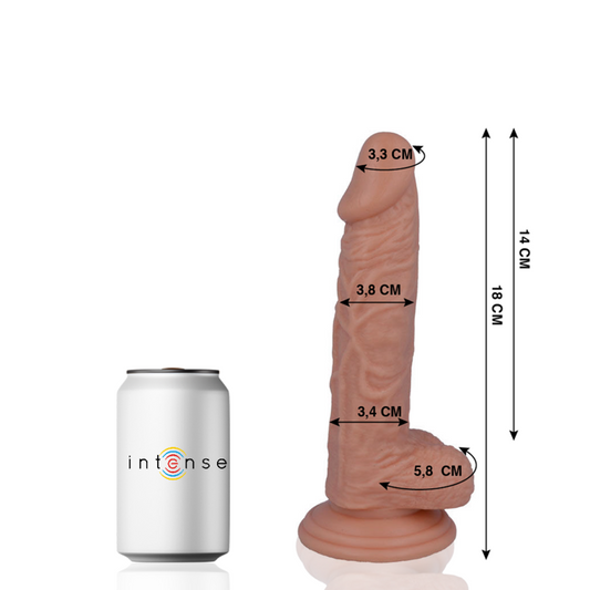 MR INTENSE - 11 REALISTISCHE PENIS 18 CM -O- 3.8 CM