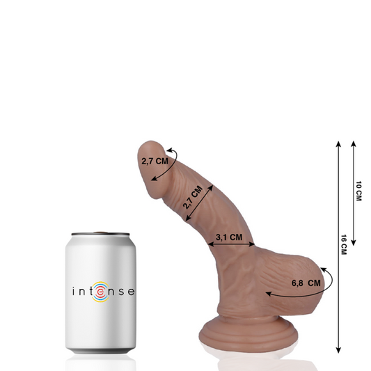 MR INTENSE - 2 REALISTISCHE PIEMELS 16 CM -O- 2,7 CM