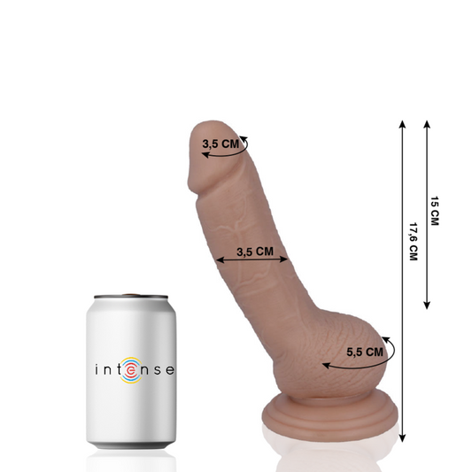 MR INTENSE - 8 REALISTISCHE PIEMELS 17,6 CM -O- 3,5 CM