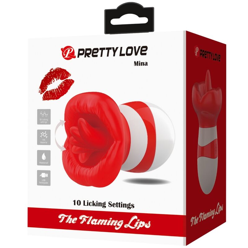 PRETTY LOVE - MINA TONGSTIMULATOR LICHTROOD